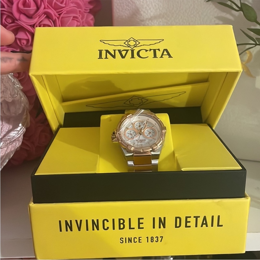 Invicta two-tone unisex watch